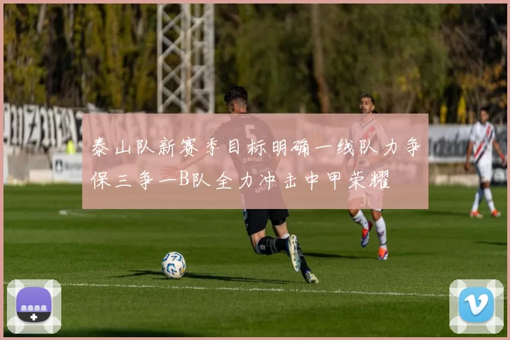 泰山队新赛季目标明确一线队力争保三争一B队全力冲击中甲荣耀