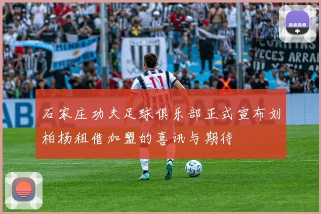 石家庄功夫足球俱乐部正式宣布刘柏杨租借加盟的喜讯与期待